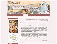 Tablet Screenshot of cofetarie-busteni.ro